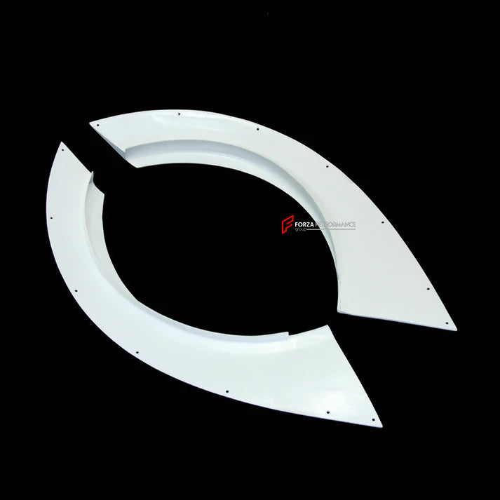 WIDE REAR FENDER FLARES for PORSCHE CAYMAN 987.2 2009 - 2013