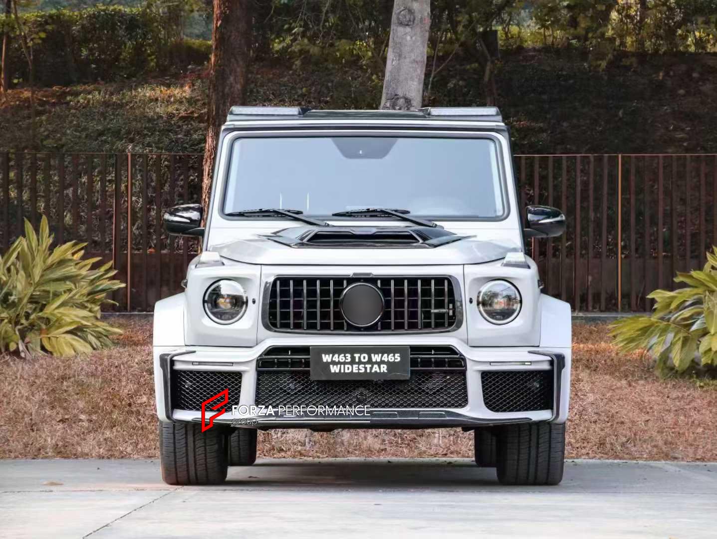 WIDESTAR CONVERSION BODY KIT for MERCEDES BENZ G CLASS G63 G400 G300 G500 G55 W463 1990 - 2018 upgrade to MERCEDES BENZ G CLASS W465 2024+ G800