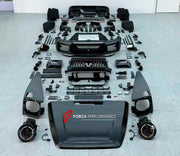 WIDESTAR CONVERSION BODY KIT for MERCEDES BENZ G CLASS G63 G400 G300 G500 G55 W463 1990 - 2018 upgrade to MERCEDES BENZ G CLASS W465 2024+ G800