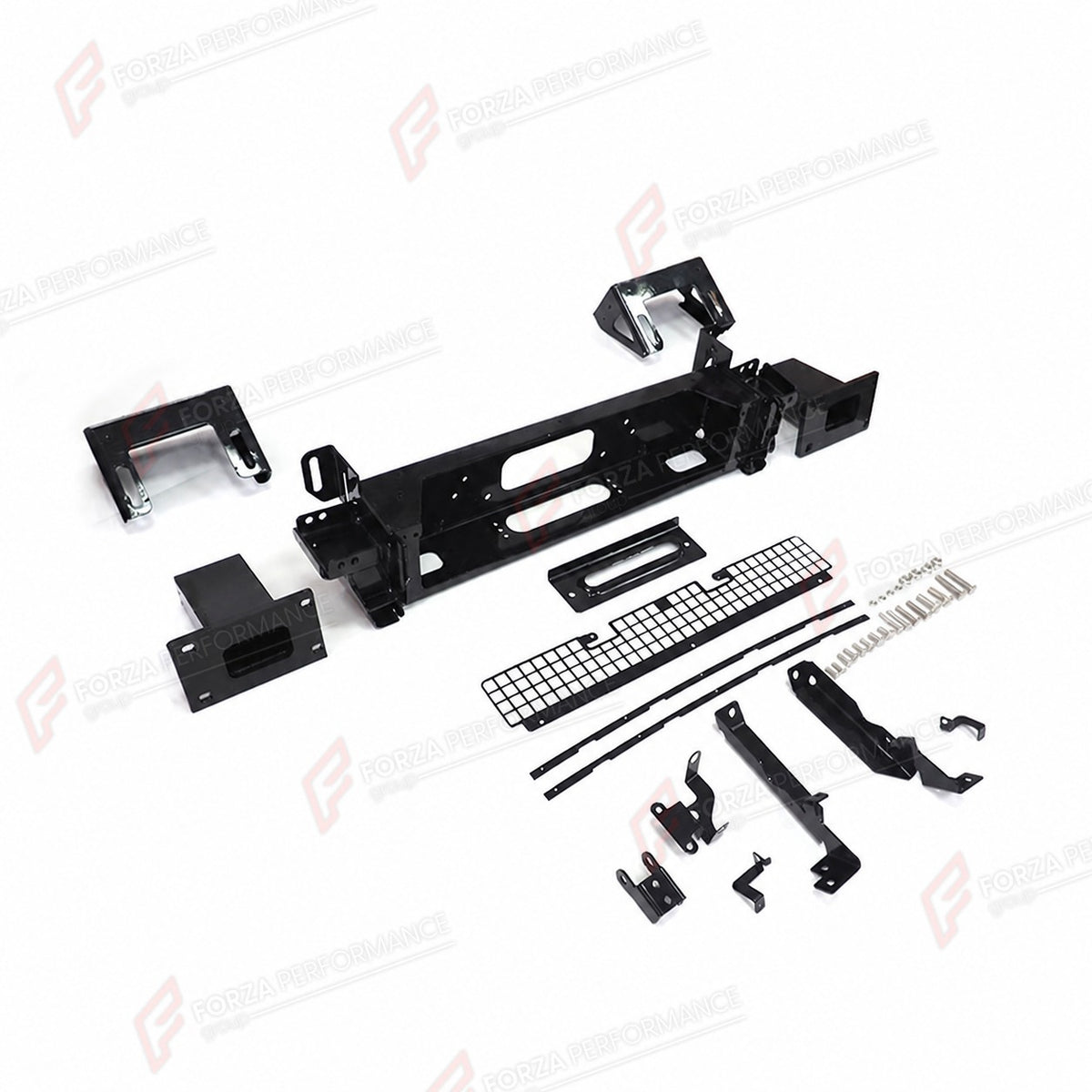 WINCH MOUNTING PLATE for LAND ROVER DEFENDER 90 110 130 L663 2020+
Set includes:

Winch Mounting Plate

NOTE: Professional installation is required.