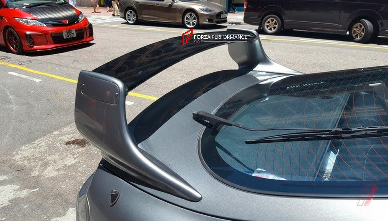 BODY KIT for TOYOTA SUPRA IV A80 1993 - 2002
Set includes:

Front Bumper
Side Skirts
Rear Aprons
Material: FRP

NOTE: Professional installation is required