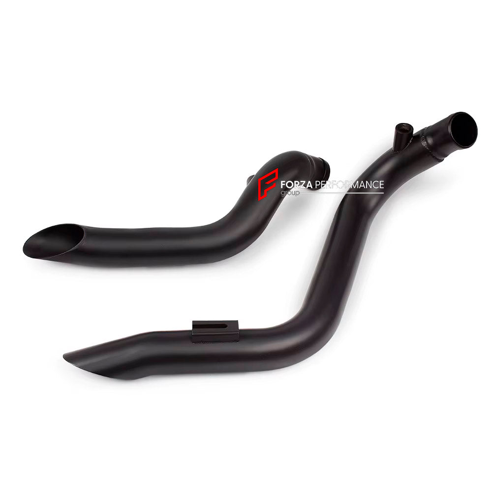 Y PIPE DRAG EXHAUST EXHAUST for HARLEY DAVIDSON SPORTSTER IRON 1200

Set include:

Pipes

Material: Stainless Steel

NOTE: Professional installation is required.

FEATURES:

Engineered Digital prototyping using 3D CAD design software, each car model chassis has been 3D laser scanned in the factor
Factory run all test cars on Italian 1200HP Dyno machine, to make the best performance design of exhaust
CNC bending machine accurately bends the tube according to the computer data
Our factory uses ultra-high tech