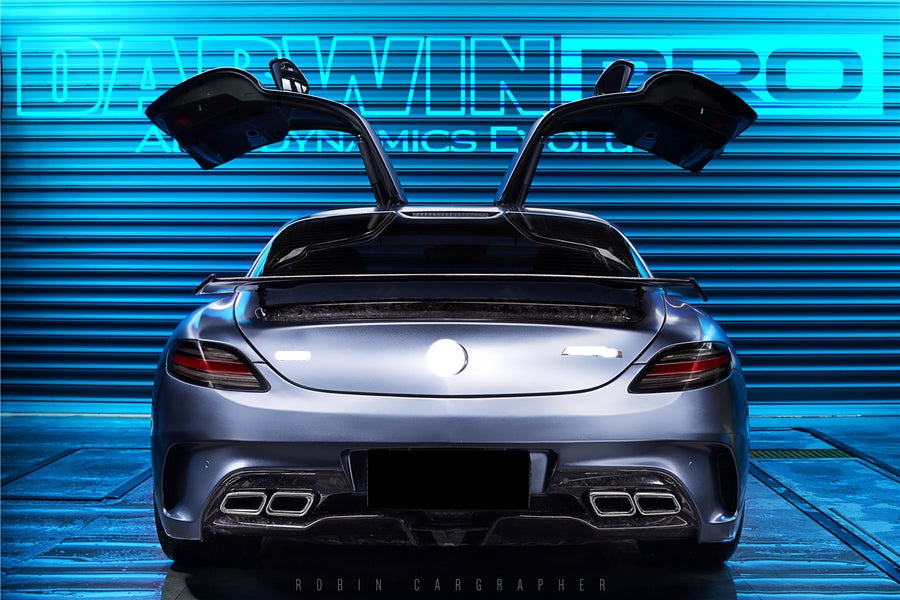 2010-2015 Mercedes Benz W197 SLS AMG BKSS Style Rear Bumper
