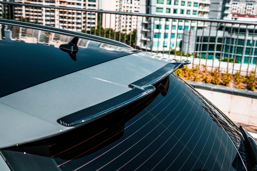 CARBONADO CF8363MTN-RS 2013-2018 Audi RS6 Avant MN Style Carbon Fiber Roof Spoiler