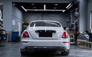 Darwinpro 2016-2020 Rolls-Royce Wraith/Dawn BKSS Style Partial Carbon Fiber Rear Bumper