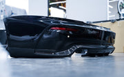 Darwinpro 2016-2020 Rolls-Royce Wraith/Dawn BKSS Style Partial Carbon Fiber Rear Bumper