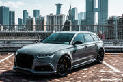 CARBONADO CF8363MTN-FL 2013-2018 Audi RS6 Avant MN Style Carbon Fiber Front Lip