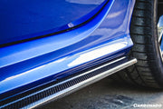 CARBONADO CF8363MTN-SS 2013-2018 Audi RS6 Avant MN Style Carbon Fiber Side Skirts