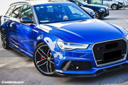 CARBONADO CF8362BS.FL 2013-2018 Audi RS6 Avant BS Style Carbon Fiber Front Lip