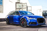 CARBONADO CF8362BS.FL 2013-2018 Audi RS6 Avant BS Style Carbon Fiber Front Lip