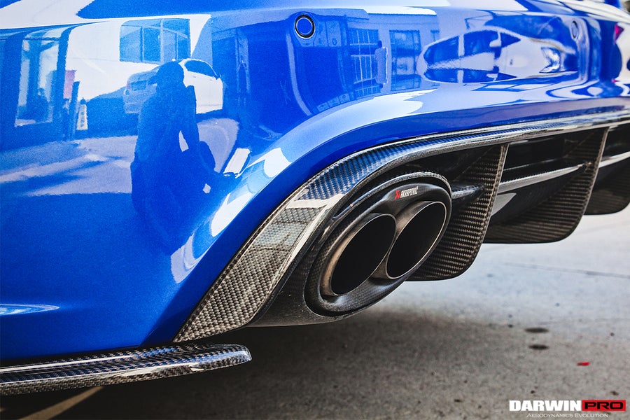DARWINPRO AERODYNAMICS CF8363RS6-RD 2013-2018 Audi RS6 Avant Carbon Fiber Rear Lip