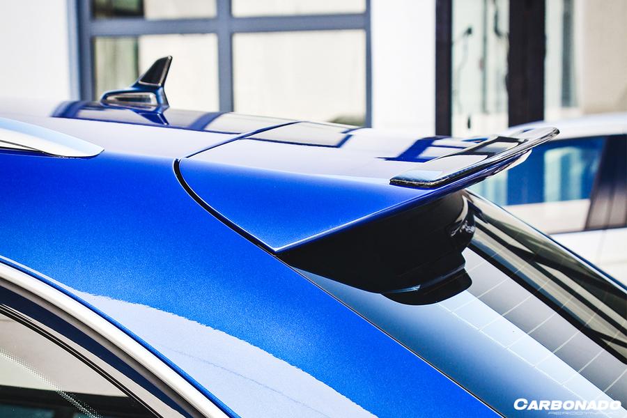 CARBONADO CF8363MTN-RS 2013-2018 Audi RS6 Avant MN Style Carbon Fiber Roof Spoiler