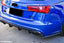 CARBONADO CF8363MTN-CA 2013-2018 Audi RS6 Avant MN Style Carbon Fiber Rear Cap Splliter