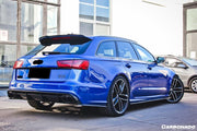 CARBONADO CF8363MTN-RS 2013-2018 Audi RS6 Avant MN Style Carbon Fiber Roof Spoiler