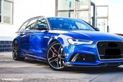 CARBONADO CF8362BS.FL 2013-2018 Audi RS6 Avant BS Style Carbon Fiber Front Lip