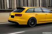 CARBONADO CF8363MTN-CA 2013-2018 Audi RS6 Avant MN Style Carbon Fiber Rear Cap Splliter