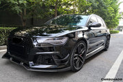 CARBONADO CF8363MTN-SS 2013-2018 Audi RS6 Avant MN Style Carbon Fiber Side Skirts