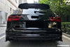 CARBONADO CF8363MTN-CA 2013-2018 Audi RS6 Avant MN Style Carbon Fiber Rear Cap Splliter