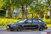 DARWINPRO AERODYNAMICS PCF8363BKSS FULL KIT WITH HOOD 2013-2018 Audi RS6 Avant Bkss Style Wide Body Full Body Kit