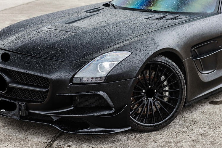 2010-2015 Mercedes Benz W197 SLS AMG BKSS Style Carbon Fiber Hood