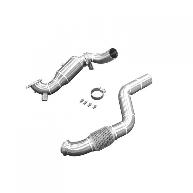 Exhaust downpipe For BENZ A45 AMG CLA45 AMG GLA45 AMG 2014-2016