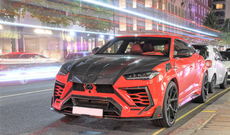 DRY CARBON FIBER HOOD BONNET for LAMBORGHINI URUS SUV 2018 - 2022