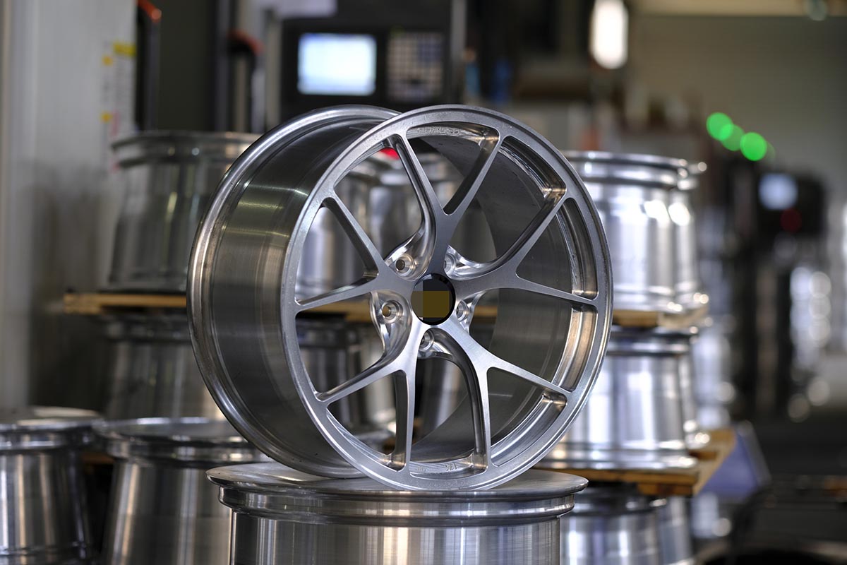 We manufacture premium quality forged wheels for BMW M3 E92 in any design, size, color.

Wheels sizes:

Front: 19 x 9 ET 31

Rear: 19 x 10 ET 25

THIS WHEEL DESIGN CAN BE CUSTOM-MADE FOR YOUR CAR IN ANY SIZE AND COLOR OPTIONS
Available in monoblock, 2-piece, 3-piece, duoblock, beadlock
3D wheel renderings are provided according to the exact dimensions and specifications requested by the client, ensuring proper fitment for their car prior to production

OPTIONS:

Brushed, polished, chrome, dual-color, milled