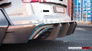 DARWINPRO AERODYNAMICS PCF8363BKSS FULL KIT WITH HOOD 2013-2018 Audi RS6 Avant Bkss Style Wide Body Full Body Kit
