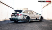DARWINPRO AERODYNAMICS PCF8363BKSS FULL KIT WITH HOOD 2013-2018 Audi RS6 Avant Bkss Style Wide Body Full Body Kit