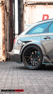 DARWINPRO AERODYNAMICS CF8363BKSS.RS 2013-2018 Audi RS6 Avant BKSS Style Roof Spoiler