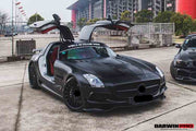 2010-2015 Mercedes Benz W197 SLS AMG BKSS Style Carbon Fiber Hood