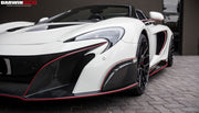 2011-2014 McLaren MP4 12C 675LT Style Partial Carbon Fiber Front Bumper And Fender