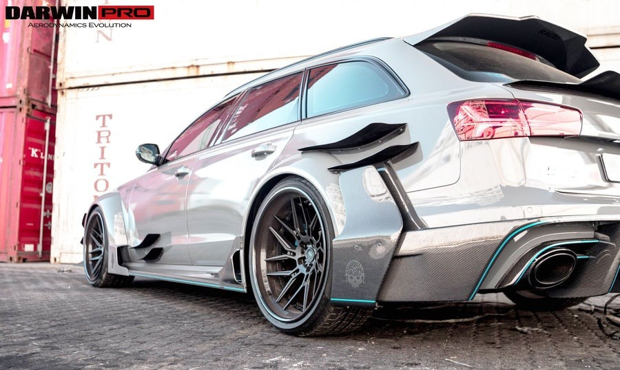 DARWINPRO AERODYNAMICS CF8363BKSS.RS 2013-2018 Audi RS6 Avant BKSS Style Roof Spoiler