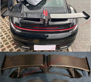 CARBON FIBER REAR WING SPOILER for PORSCHE 911 992 4 S 4S 2019+ - Forza Performance Group