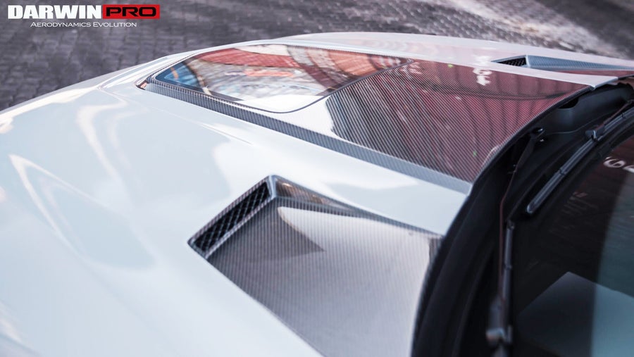 DARWINPRO AERODYNAMICS PCF8363BKSS.H 2013-2018 Audi A6 | S6| RS6 BKSS Style Hood