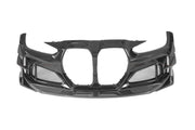 WIDE CARBON BODY KIT for BMW M4 G82/G83 2021+  Set includes:  Front Bumper Wide Fenders Side Skirts Rear Bumper Exhaust Tips