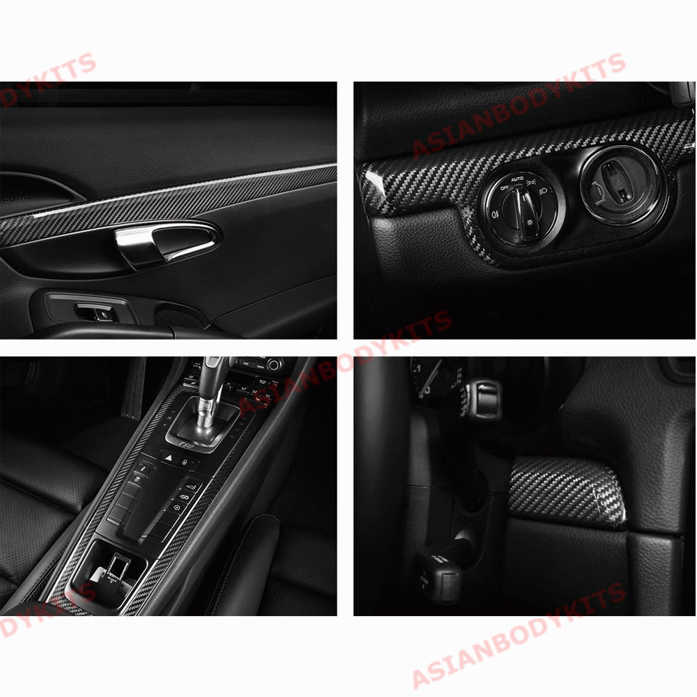 CARBON INTERIOR TRIM KIT for PORSCHE 718 [982] BOXSTER | CAYMAN 2016+