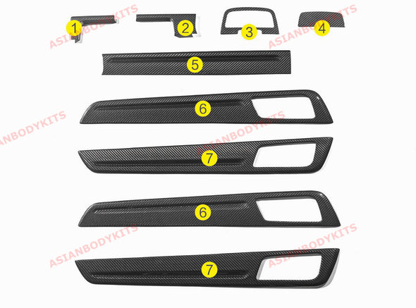 Carbon interior trim kit for PORSCHE CAYENNE COUPE 2018+ - Forza Performance Group