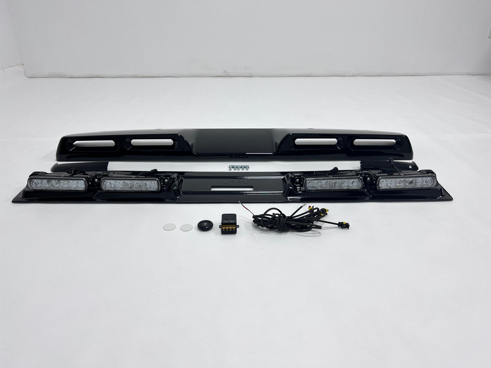 Front-Spoiler-with-Light-bar-to-Mercedes-Benz-G-class-W463A-mansory-W464-G550-G63-2018-2019-2020