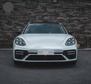 BODY KIT for PORSCHE PANAMERA 971 2017-2023 UPGRADE to 971.2 TURBO S STYLE

Set includes:

Front Bumper
Side Skirts
Front Lip
Rear Bumper
Rear Diffuser

Material: Plastic

NOTE: Professional installation is required.