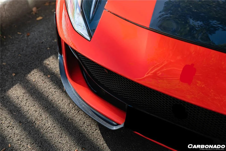 FRONT BUMPER AIR VENT TRIM for FERRARI 812 SUPERFAST
Set includes:
Front Bumper Air Vent Trim
Material: Dry Carbon
Note: Professional installation is required