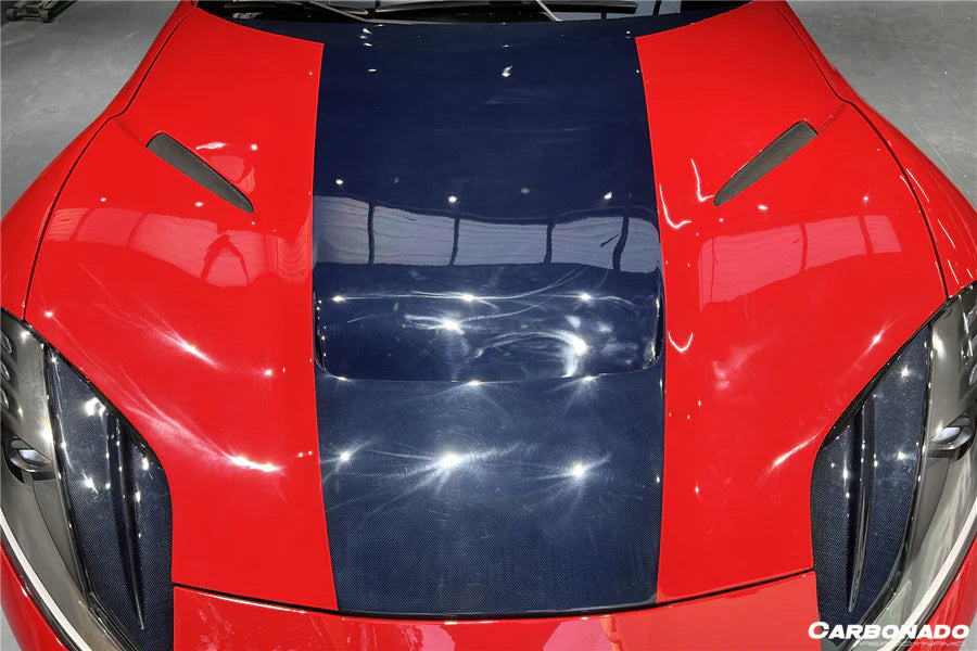 DRY CARBON HOOD BONNET for FERRARI 812 SUPERFAST
Set includes:
Hood
Material: Dry Carbon
Note: Professional installation is required