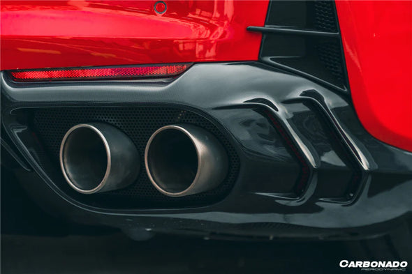MSY Style Rear Diffuser with Light for 2018-UP Ferrari 812 Superfast