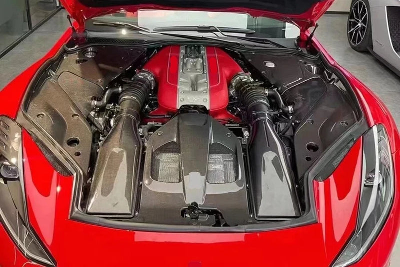 CARBON ENGINE COVER for FERRARI 812 SUPERFAST GTS 2018+