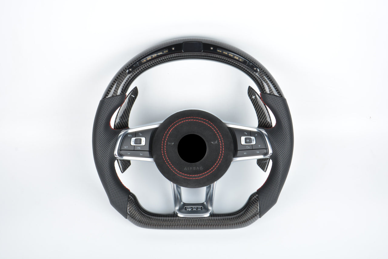 CUSTOM CARBON STEERING WHEEL for Volkswagen R