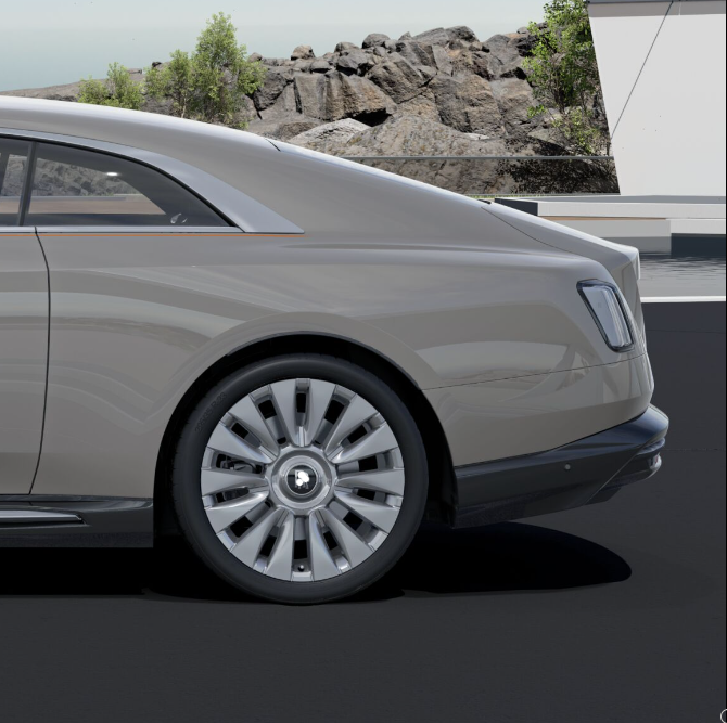 OEM STYLE FORGED WHEELS RIMS FOR ROLLS ROYCE PHANTOM 8 ELECTRIC SPECTRE 1