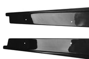 Dry carbon fiber side skirts add-ons for Ferrari 488 GTB/Spider 2015 - 2019
