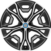 	Genuine BMW Wheels Model:	1021 Diameter:	22" Finish:	Frozen Midnight with Bright Turned Front & Rear Wheels:	9.5Jx22 ET37 (P/N 36115A02659)   Warranty:	2 Year BMW Warranty Caps:	Centre caps not included. Choose from the accessories section below Fits:	BMW iX I20 Sports Activity Vehicle See other compatible vehicles Delivery:	Available for delivery (Worldwide)