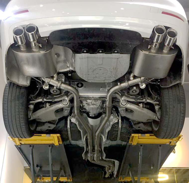 VALVED EXHAUST CATBACK MUFFLER for BMW 5 Series 525i 2.0T 2010-2016