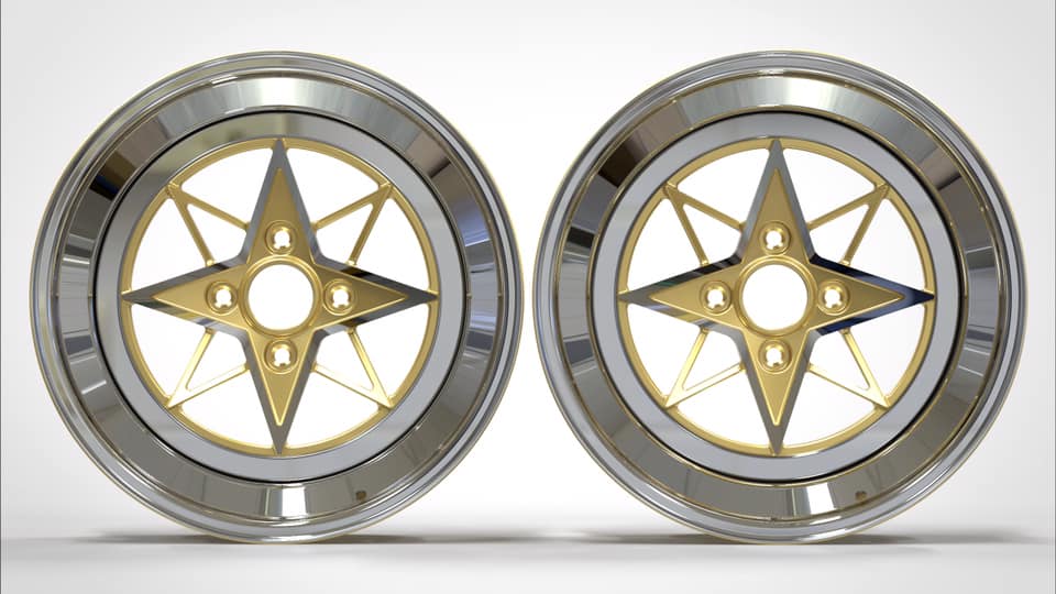 SSR OLD CLASSIC RETRO 3 PIECES 3PCS FORGED WHEELS FOR BMW 3 SERIES ...